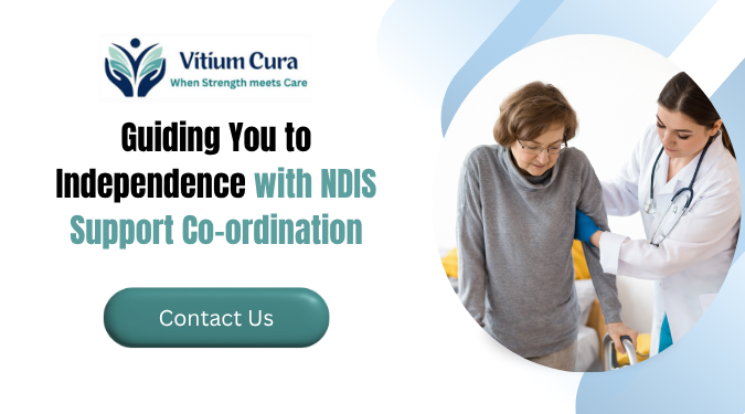 NDIS Support Coordination helping a participant receive care and guidance from a healthcare professional