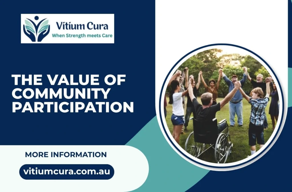 Diverse group holding hands in a park to show why Community Participation Matter for inclusive, stronger neighbourhoods.